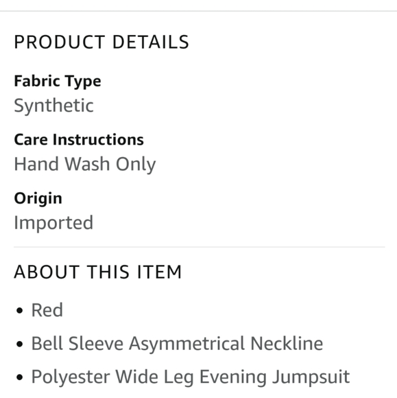 One Shoulder Jumpsuit - Picture 5 of 5